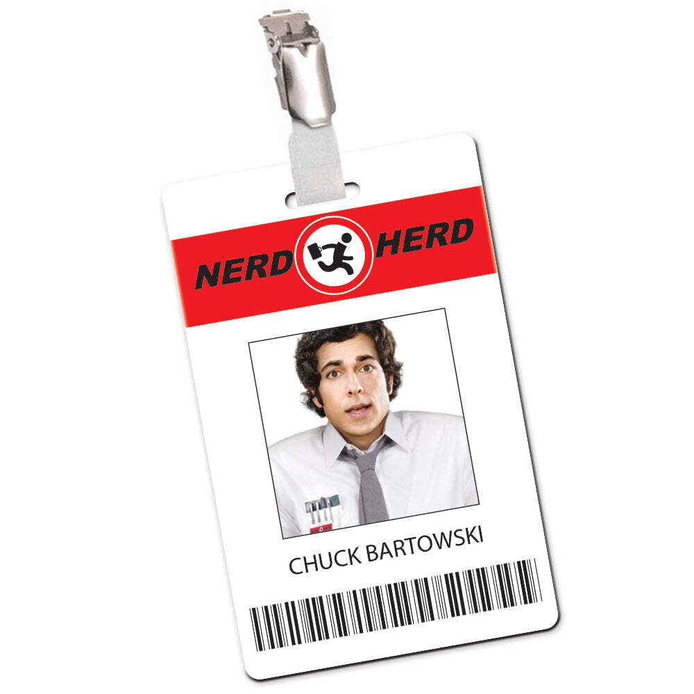 Nerd Herd Cosplay ID Card - Chuck Inspired Prop