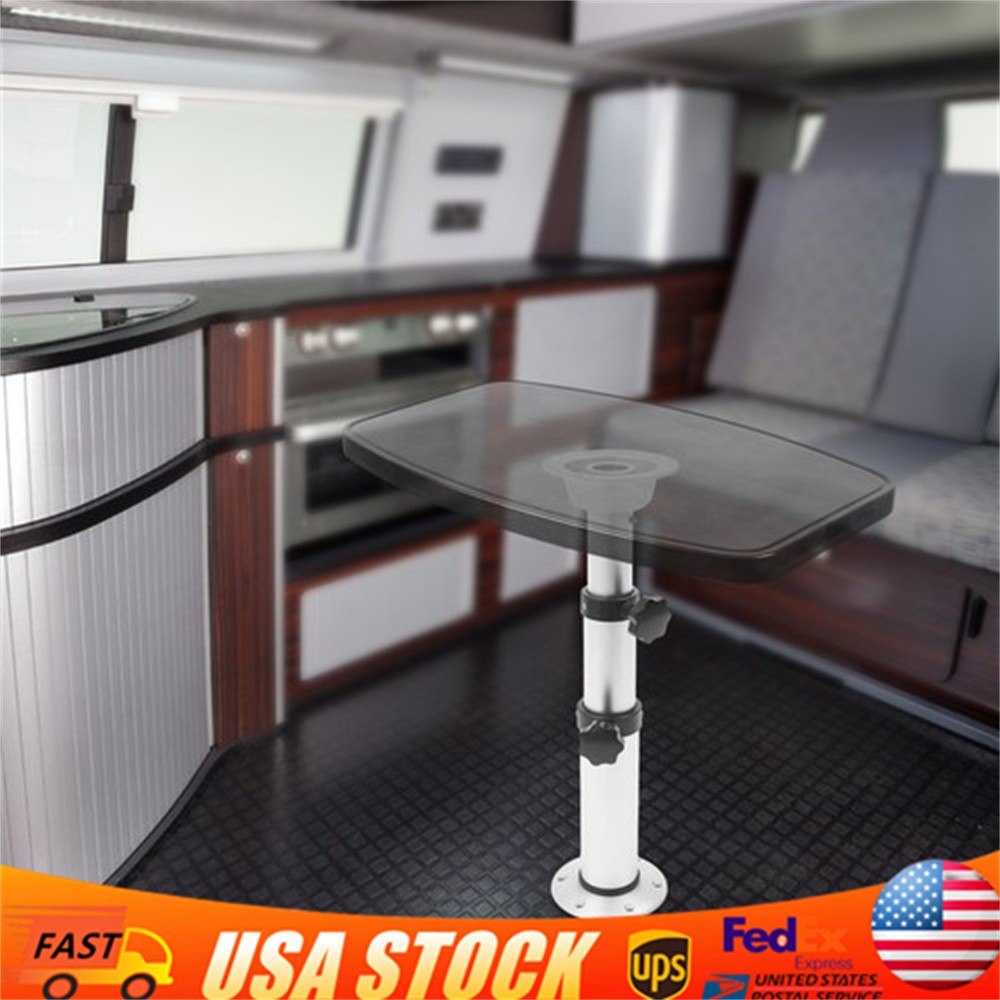 43-74cm Adjustable Table Leg Table Pedestal Stand RV Boat Bar Cafe Table Base