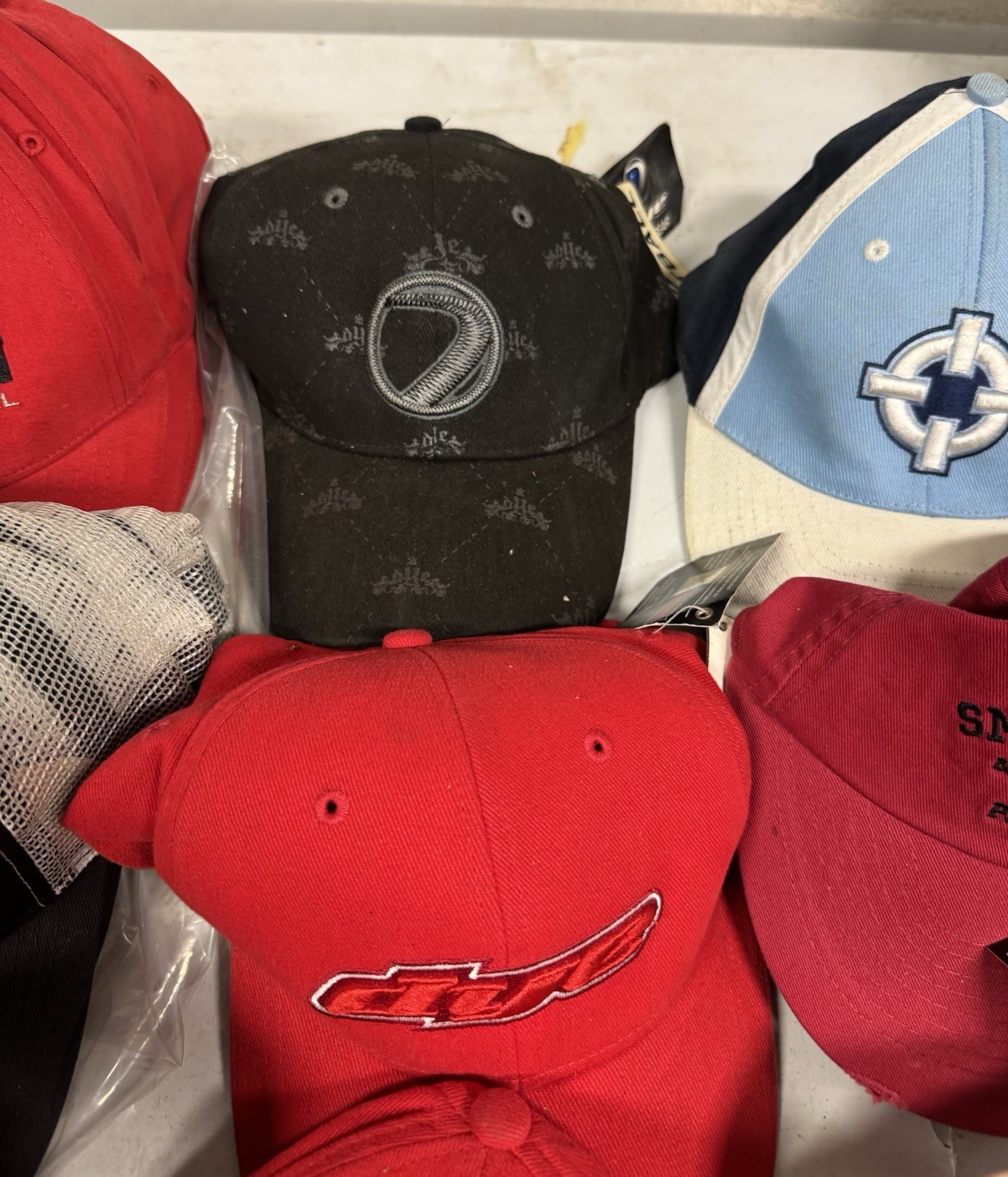 Old School Paintball Hat Lot