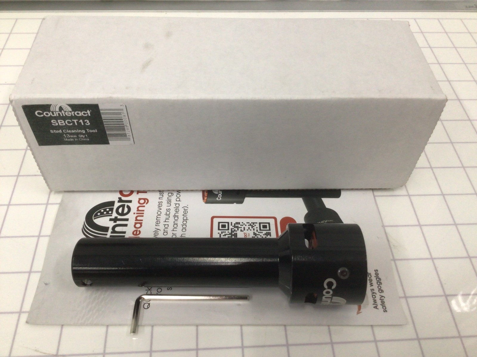 COUNTERACT SBCT13 13MM (1/2") STUD CLEANING TOOL