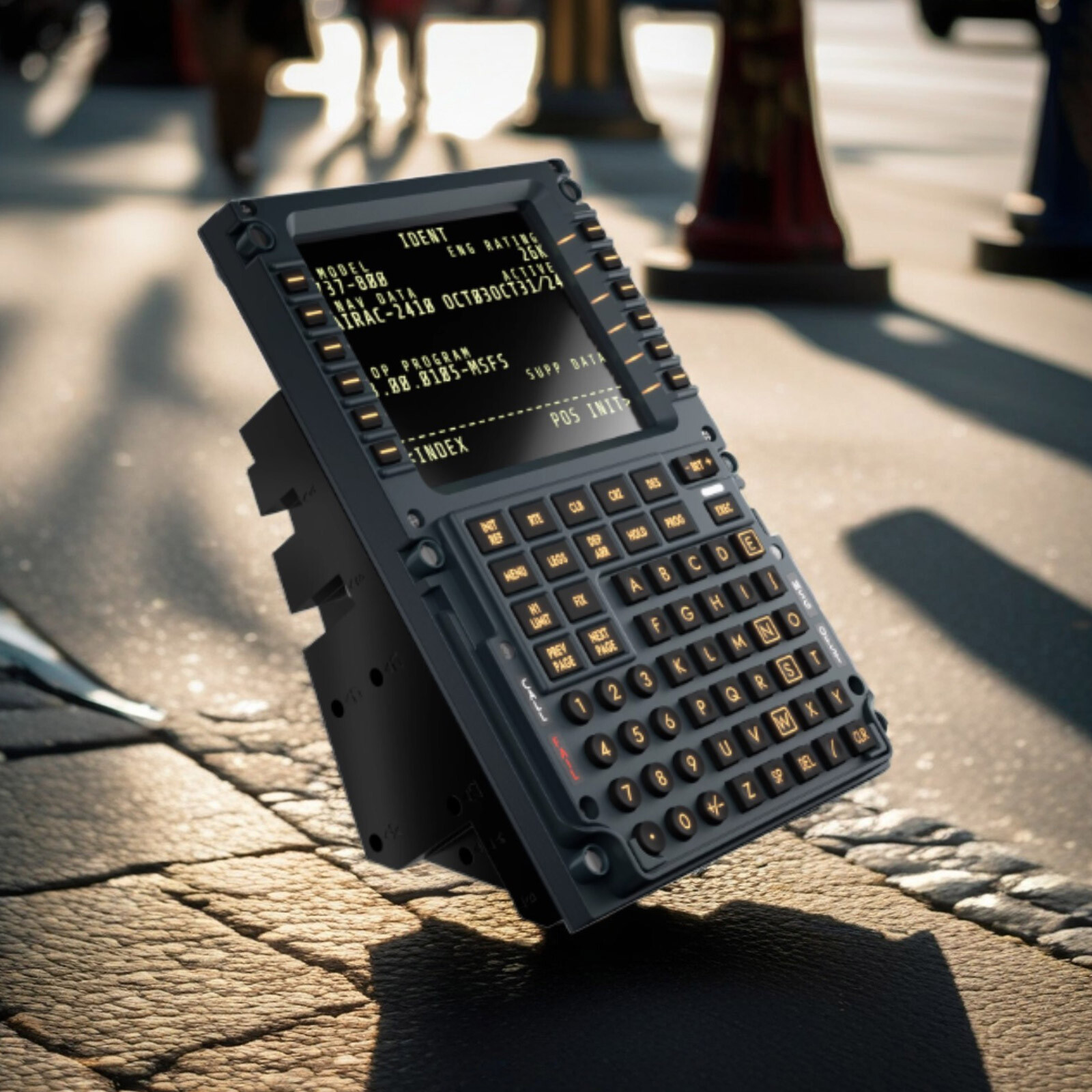 Winwing A3xx Mcdu Flight Control Panel Simulator Compatible W/ X-plane Msfs BzHR