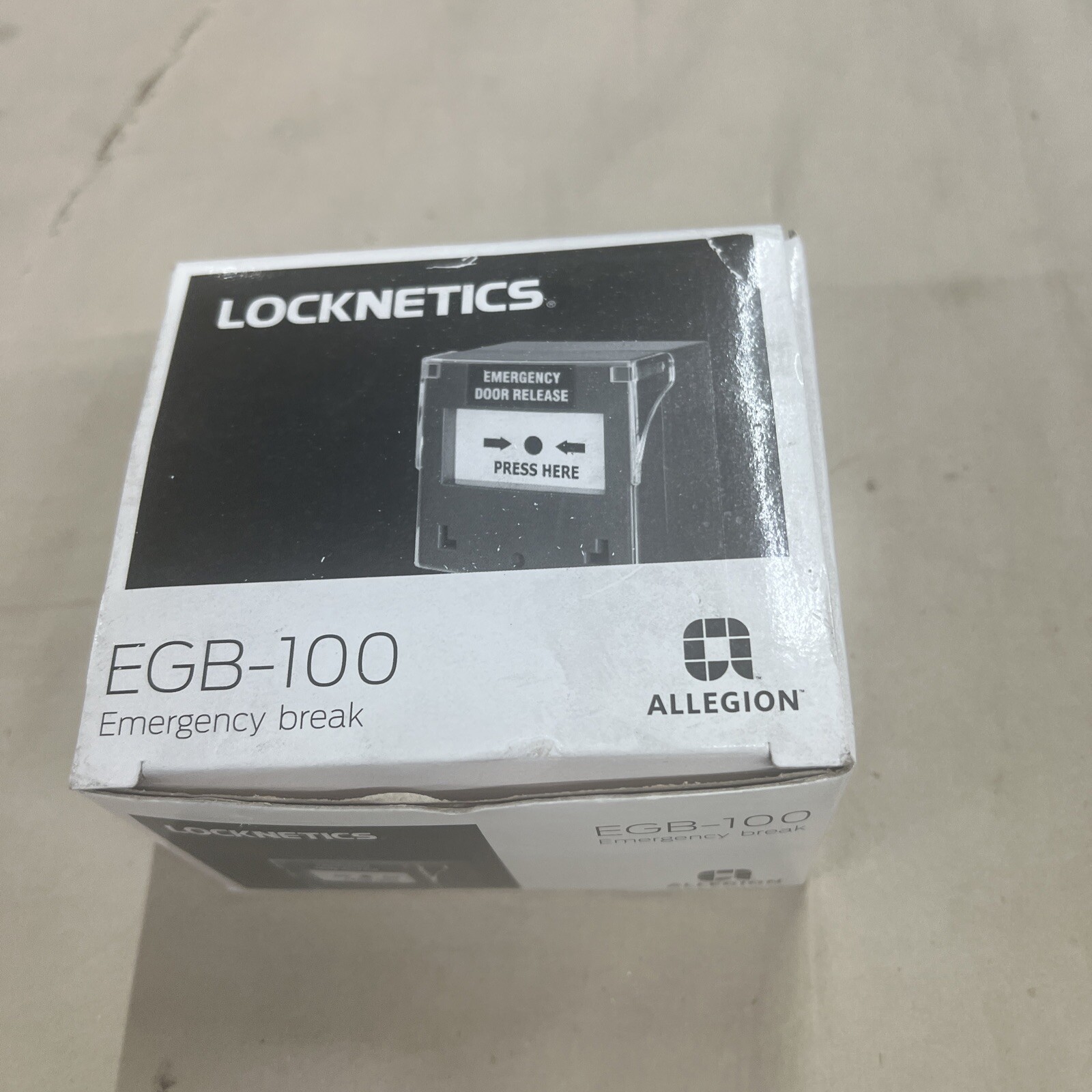Locknetics EGB-100-R Resettable Emergency Call Point Station