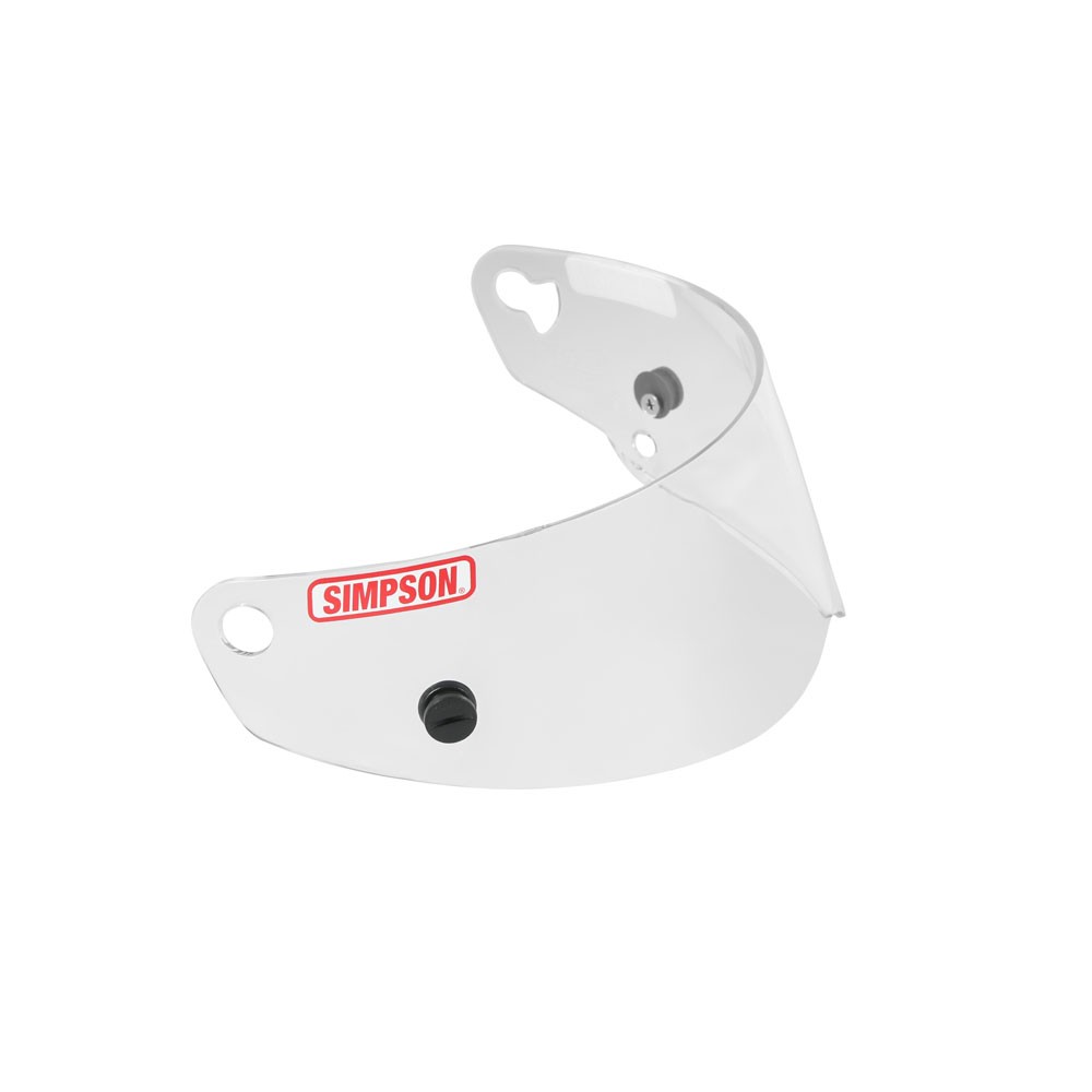 Simpson Helmet Shield 89400A; Bandit Clear Shield, Lexan .125 in.