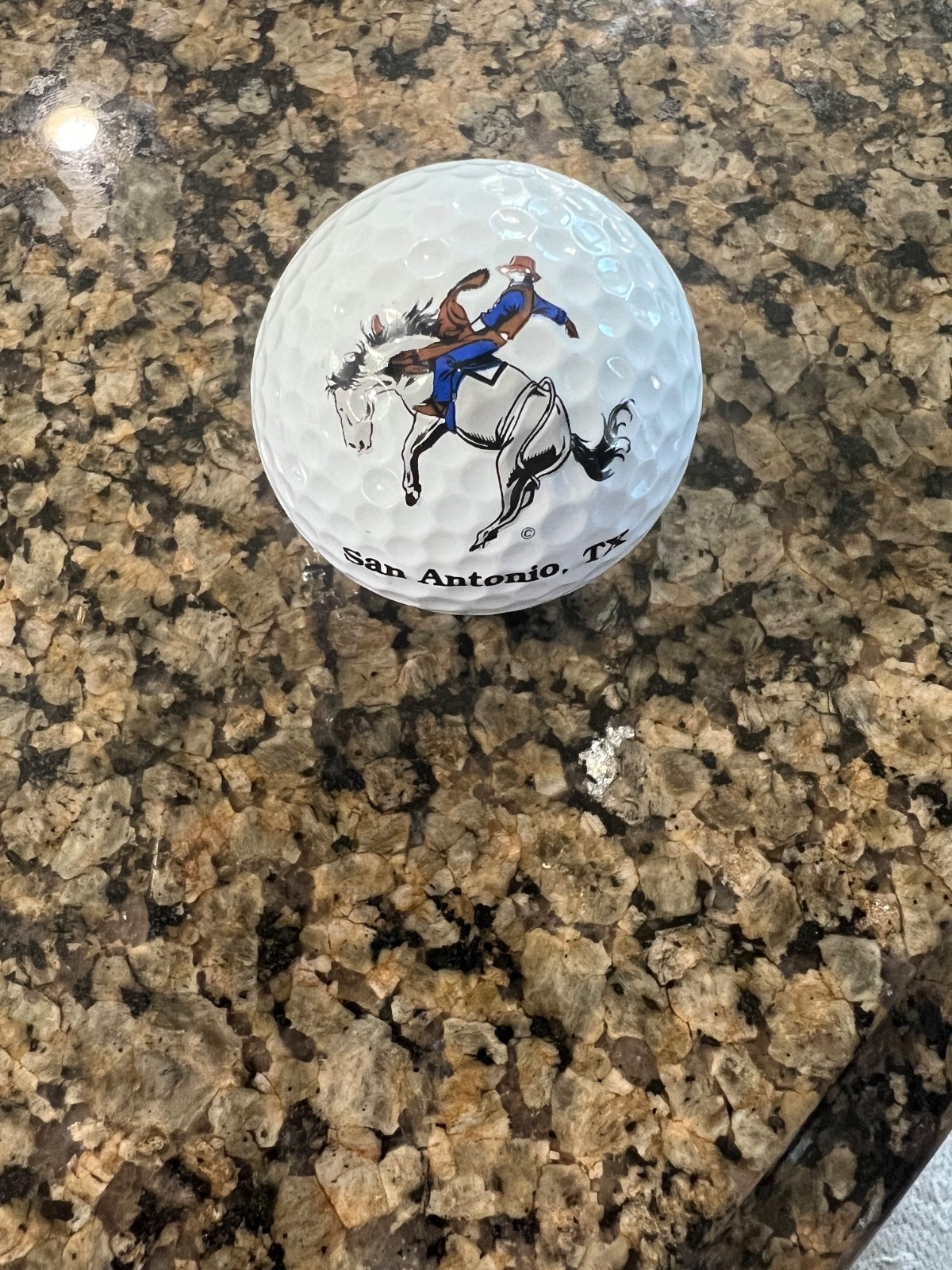 LOGO GOLF-ORIGINAL SAN ANTONIO, TX-BRONCIN COWBOY‼️