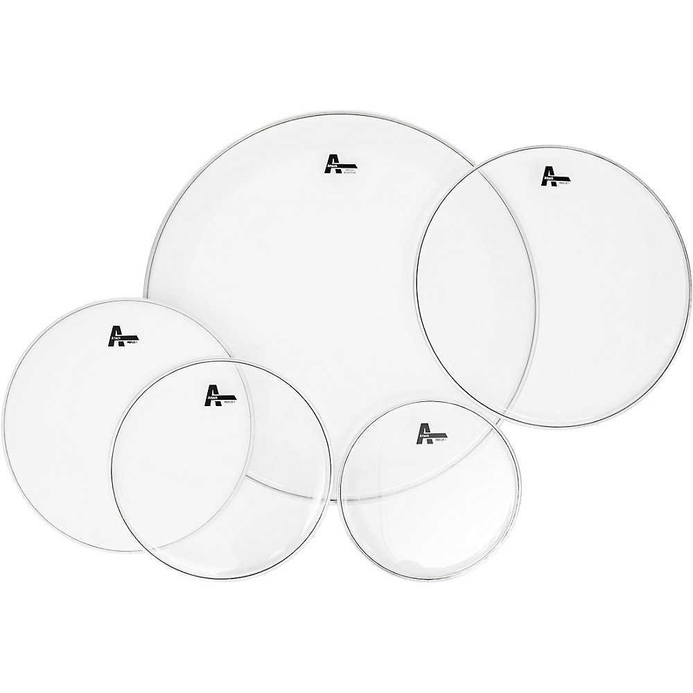 Attack Drumheads Pro Flex 1 Clear 5-Piece