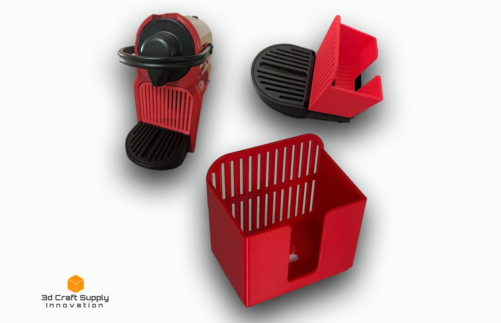 Nespresso Inissia Capsule Pod Holder DeLonghi C40 EN80.CW EN80.B EN80s D40 3D