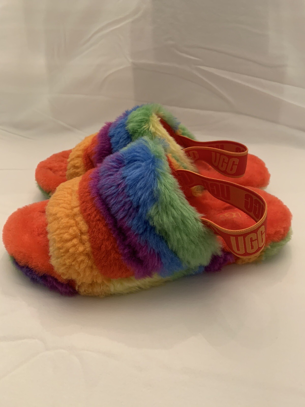 ugg fluff yeah slides Size 3 Fluffy Shoes Women’s