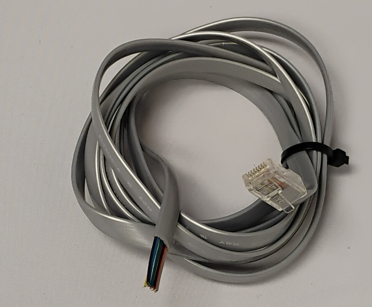 RJ45 -PLUG TO CABLE 6 FT