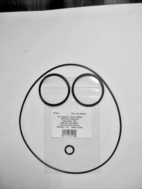 Aqua-Flo / Gecko FMXP3 56 Frame  Pump  O-ring Kit / R&S 112-168AF