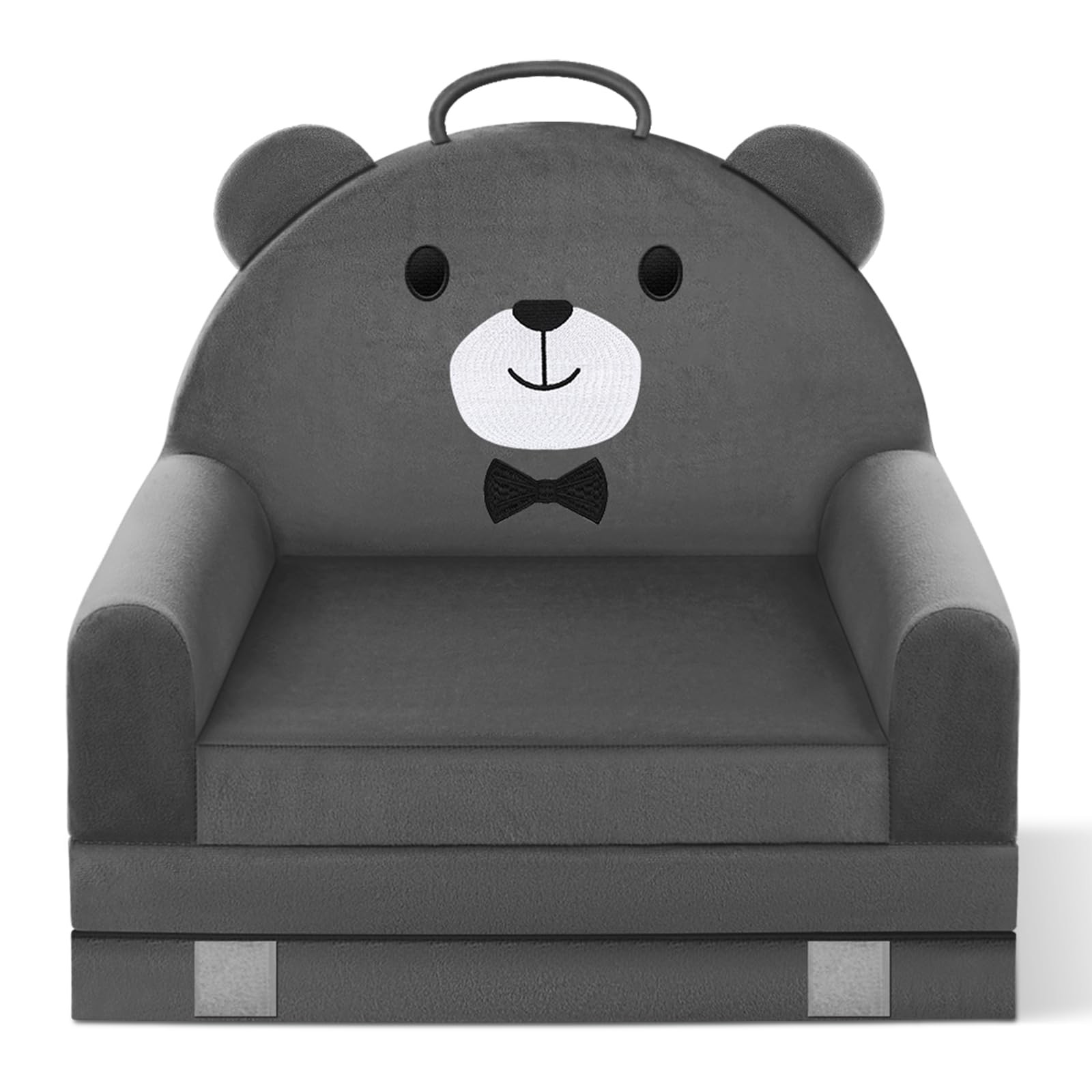 Sofa Bed with Removable Washable Cover & -Tape Backrest – Foldable Chair, Coz...