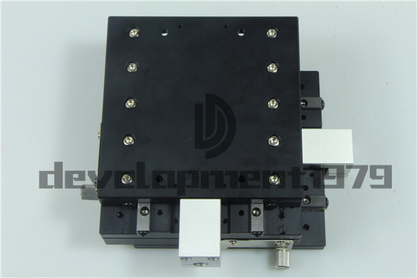 ONE NEW XY-Axis LY125-C Stage Manual Slide Table 125*125mm 57.5mm
