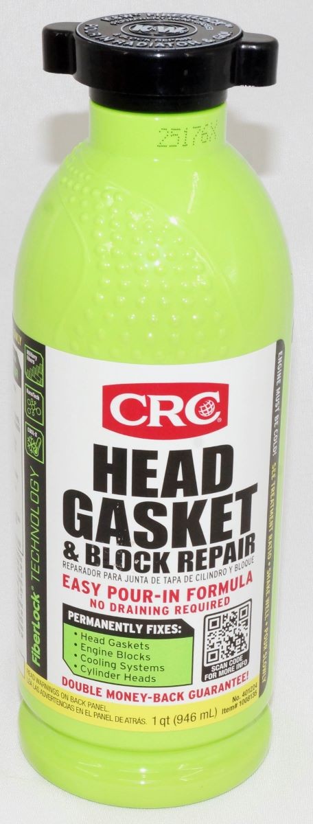 CRC FiberLock Head Gasket & Block Repair 32oz K&W