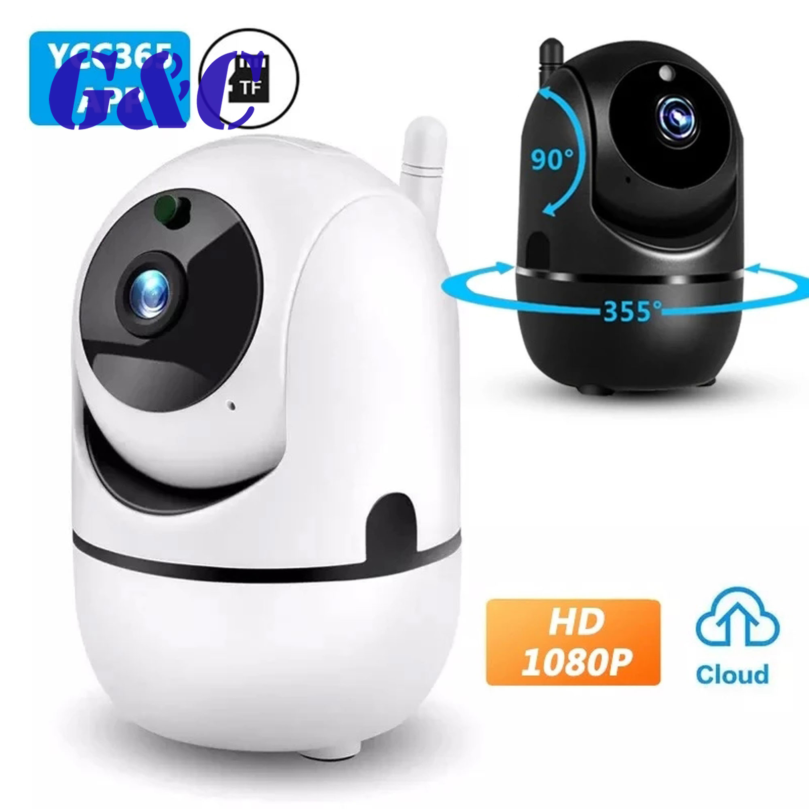 1080P PTZ IP Camera HD Wifi Outdoor YCC365 Plus Wireless Wifi Security 2MP CCTV