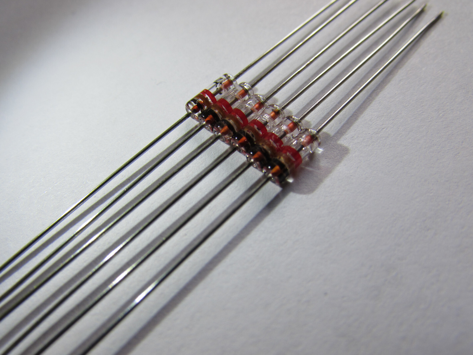 1N34A ITT GENUINE GERMANIUM GOLD BONDED DIODE HIGHEST QUALITY ON THE MARKET 6pcs