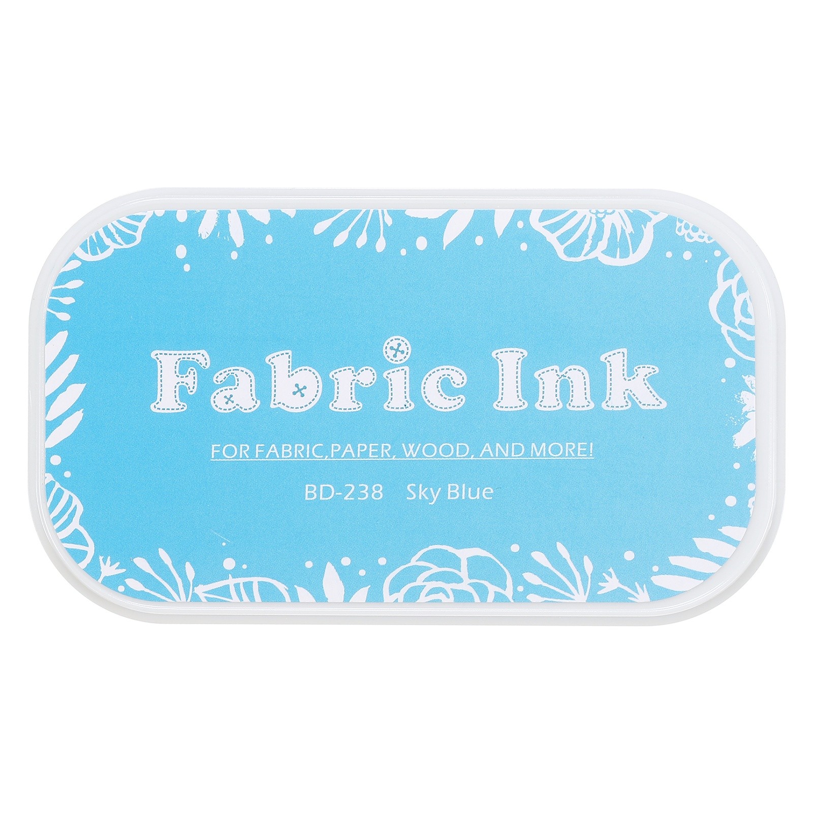 Ink Pads for Stamps 3.7x2.2 Inch Fabric Ink Pad Sky Blue