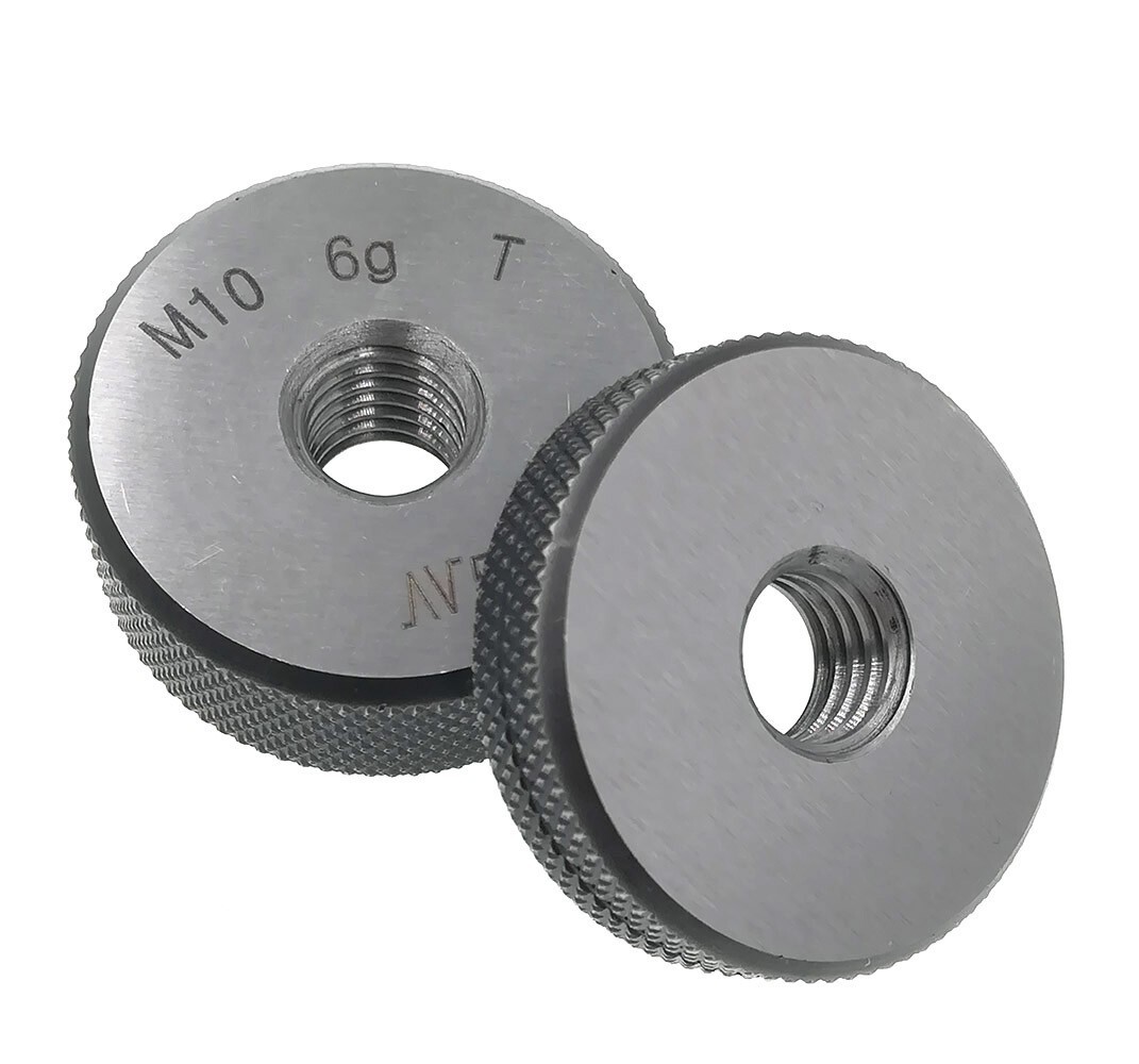 Thread Ring Gage M10 X 1.5 6g Threaded Ring Gauge GO NOGO ISO Metric M10X1.5  [