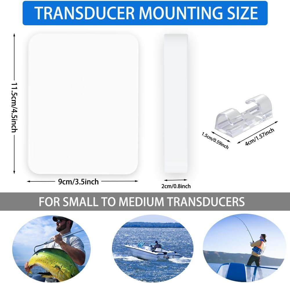 Transducer Mounting Board，Screwless Resistant Transducer Mounting Plate Kit