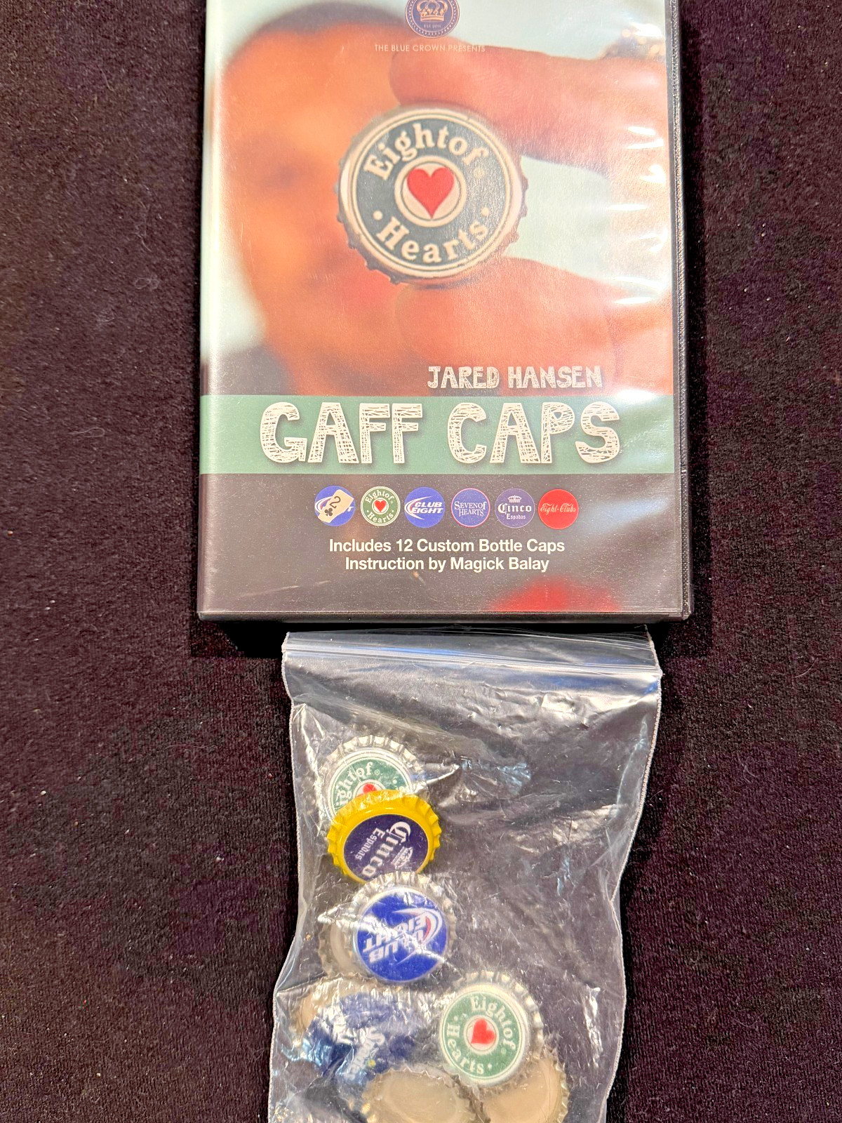 Gaff Caps by Jared Hansen - Trick    Open but not used