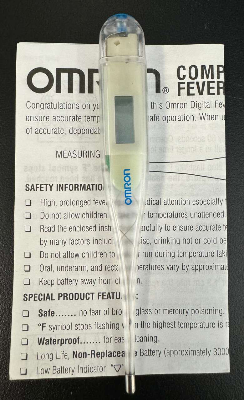 Omron MC-110 Digital Thermometer Temperature Probe