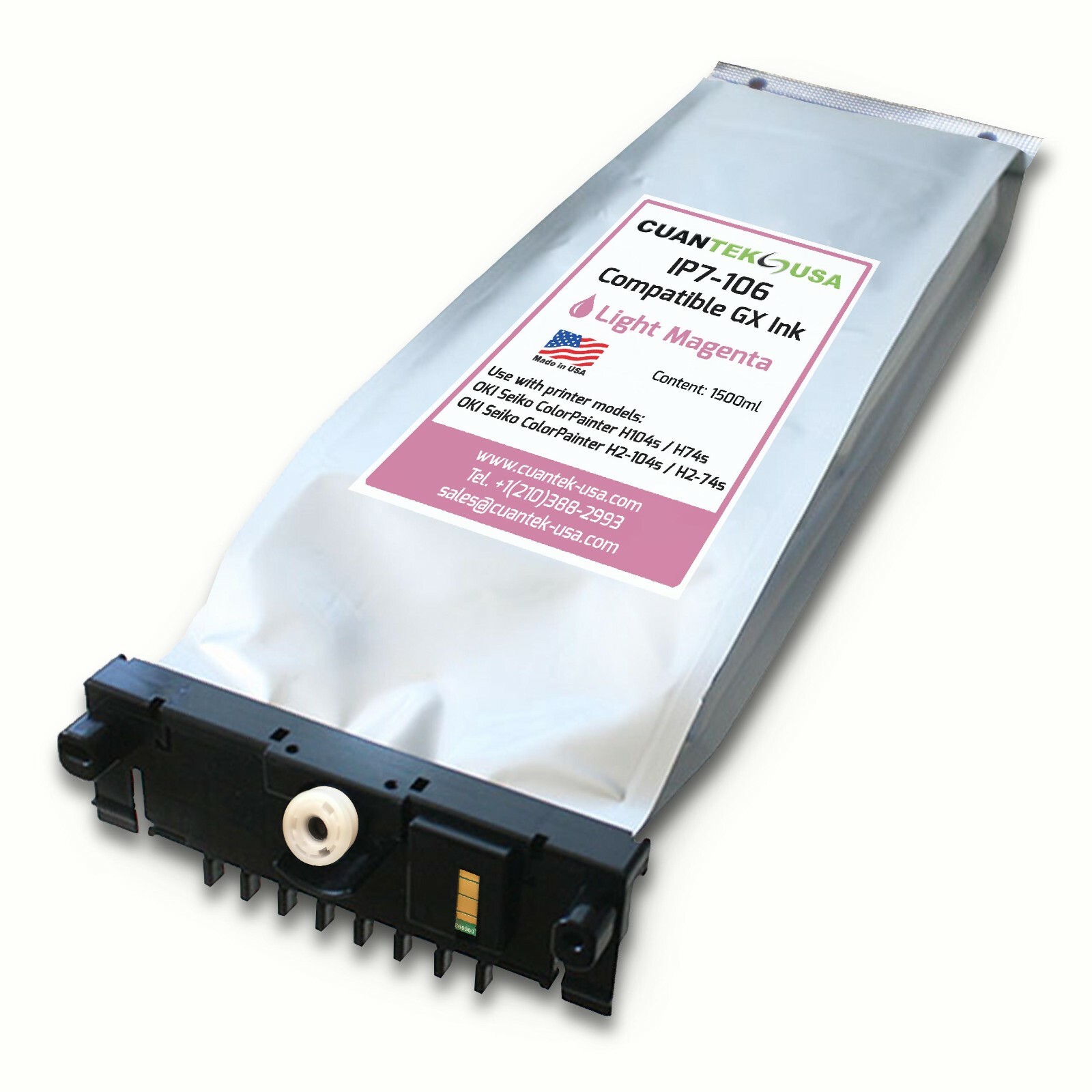 IP7 Compatible LIGHT MAGENTA Ink 1500ml for OKI SEIKO ColorPainter H-104 H2-104