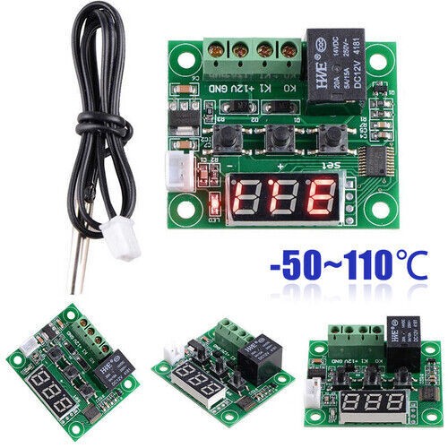 W1209 12V -50-110°C Digital Thermostat Temperature Control Switch Sensor Module
