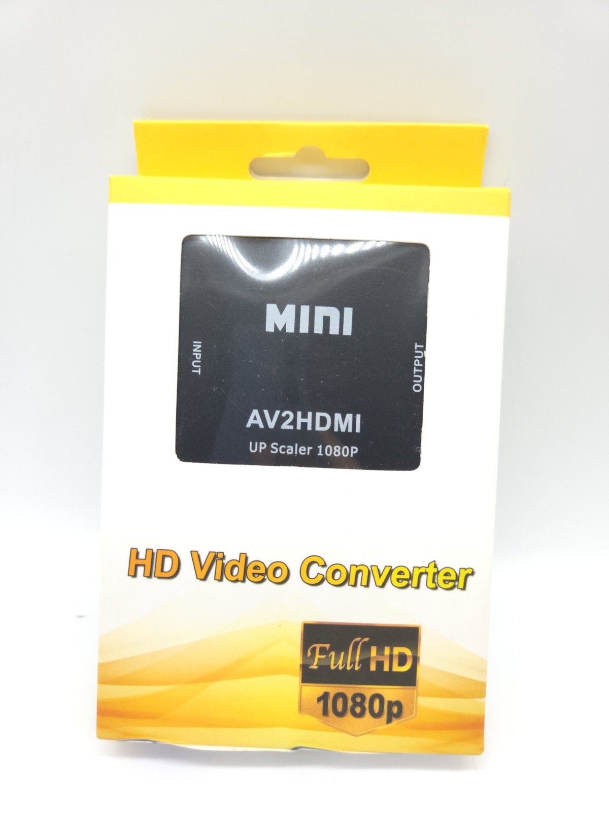 AV2HDMI Up Scaler Converter 1080P RCA to HDMI Analog to Digital Console/Tabletop