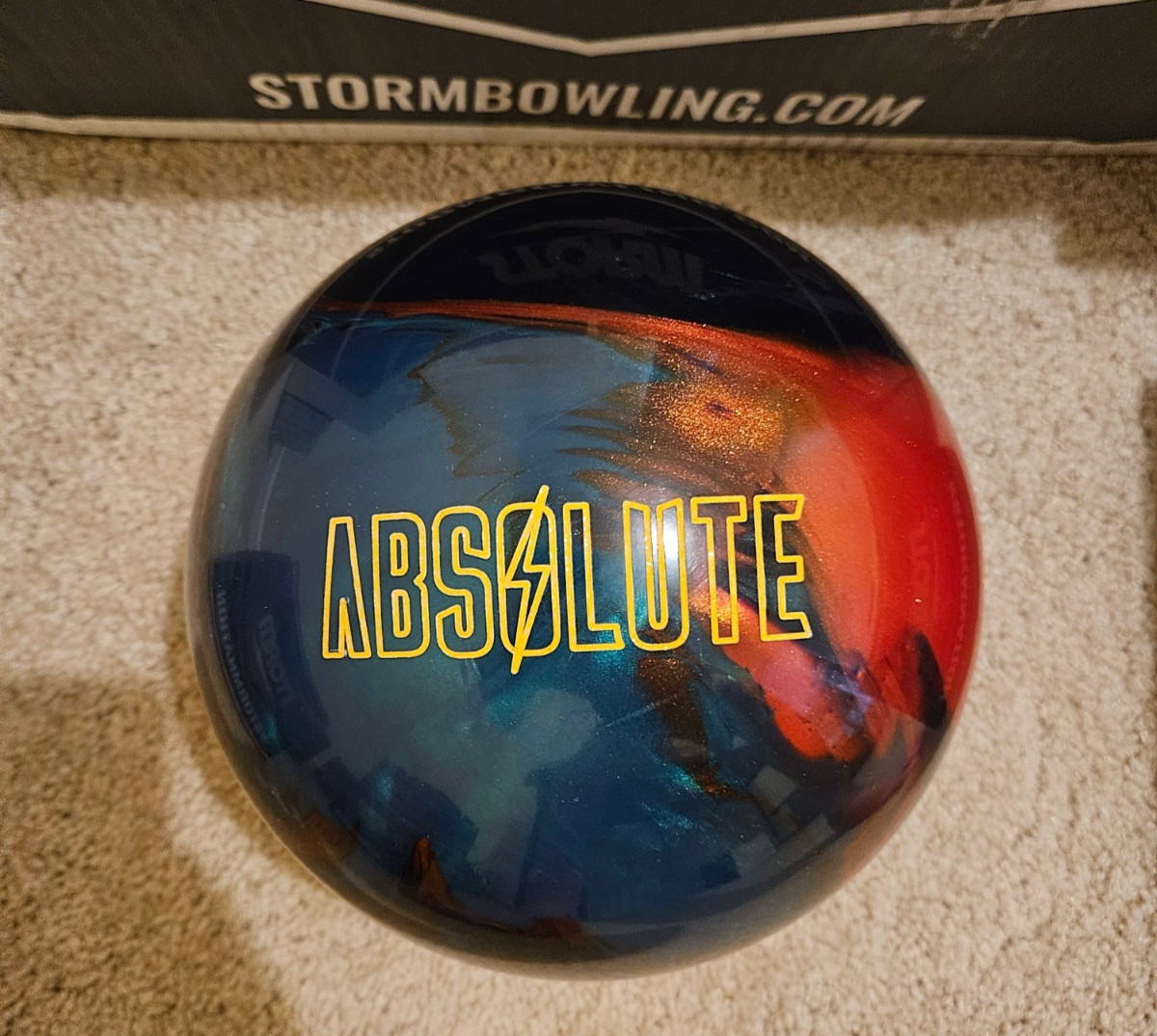 NEW Storm Absolute 15lbs Bowling Ball NIB