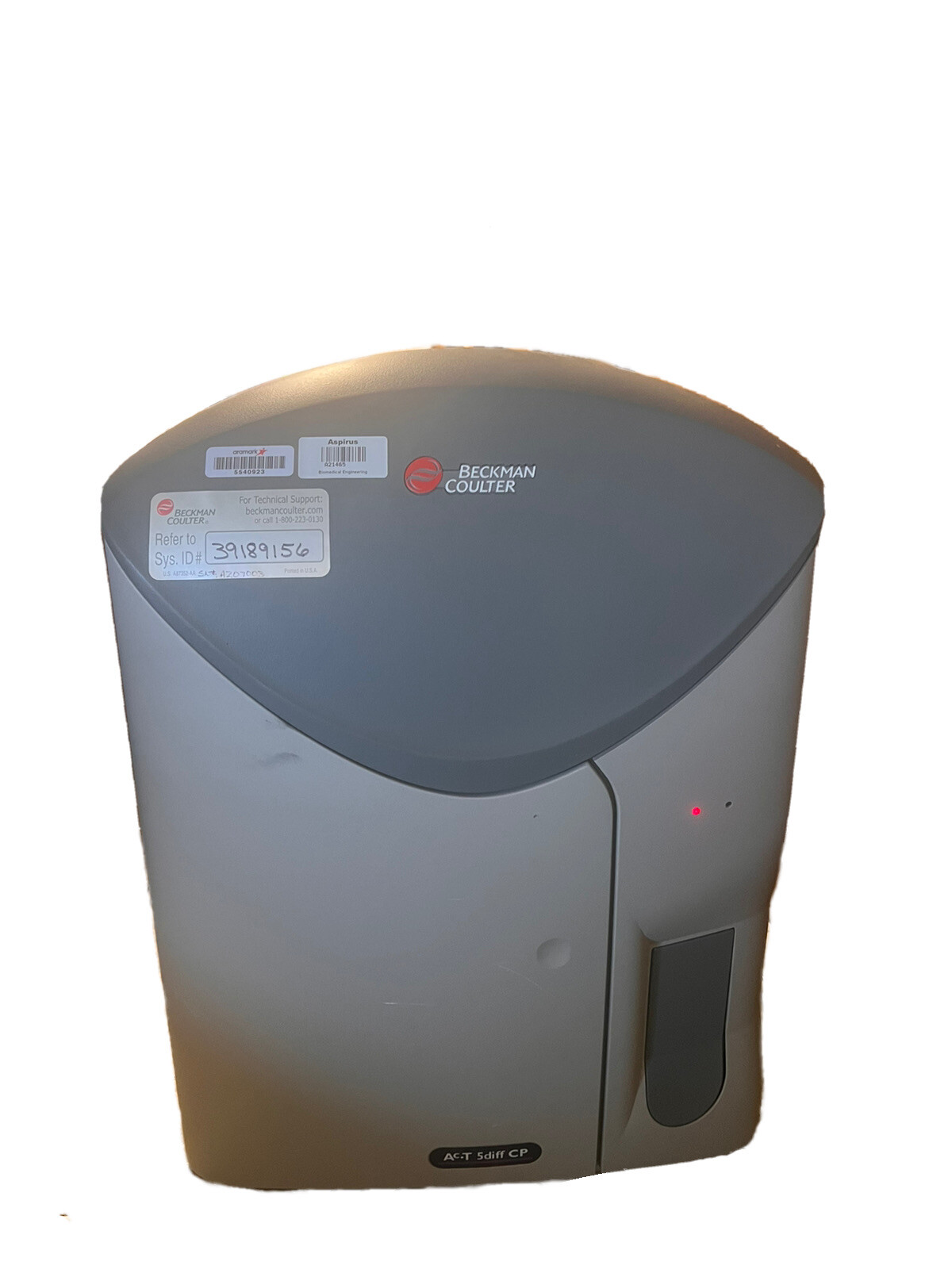 BECKMAN COULTER AC.T 5DIFF CP HEMATOLOGY ANALYZER UNIVERSITY SURPLUS WE SHIP!