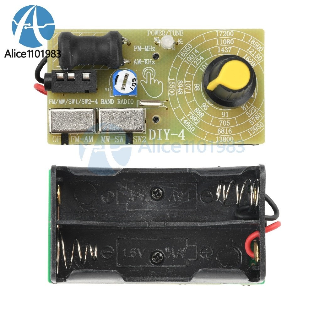 87~108MHz FM/MW/SW Multi-Band Headphone Radio Medium /Short Wave FM Radio Module