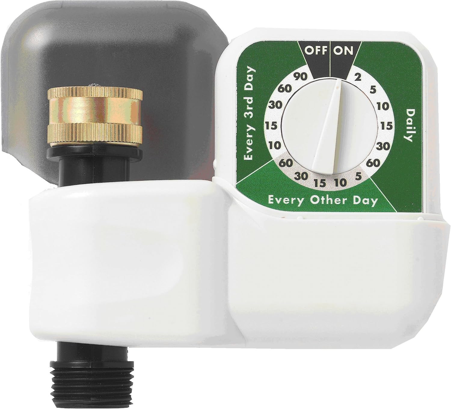 62024 Single-Dial Hose Watering Digital Timer, "3"" X 7.5"" X 9.5"""