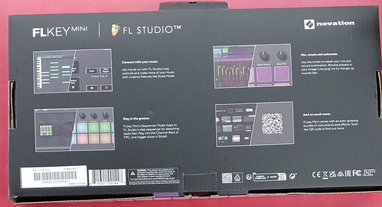 Novation FLKEY MINI 25-Key USB MIDI Keyboard Controller for FL Studio Tested