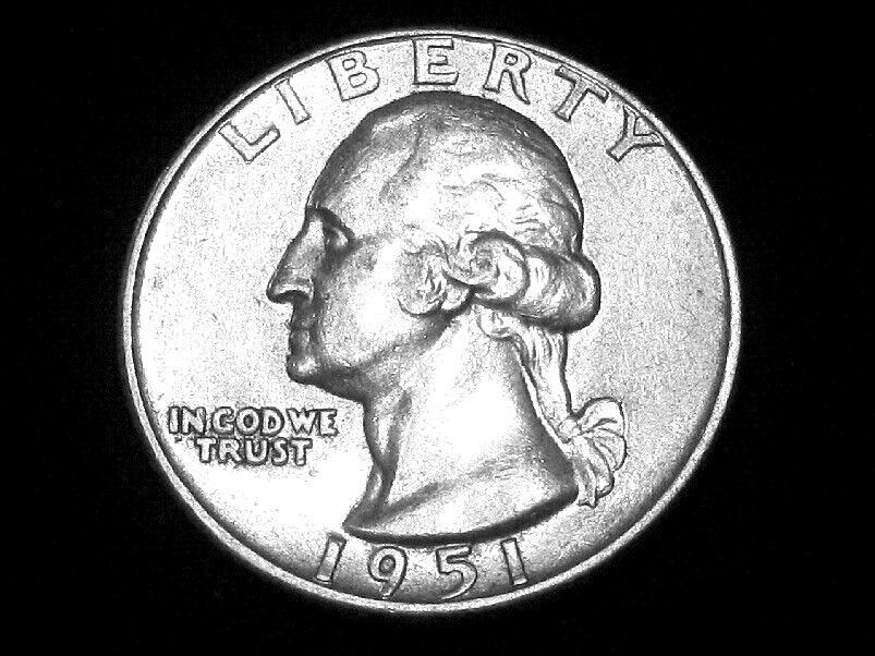 1951-D Washington Quarter --- Almost Uncirculated +++