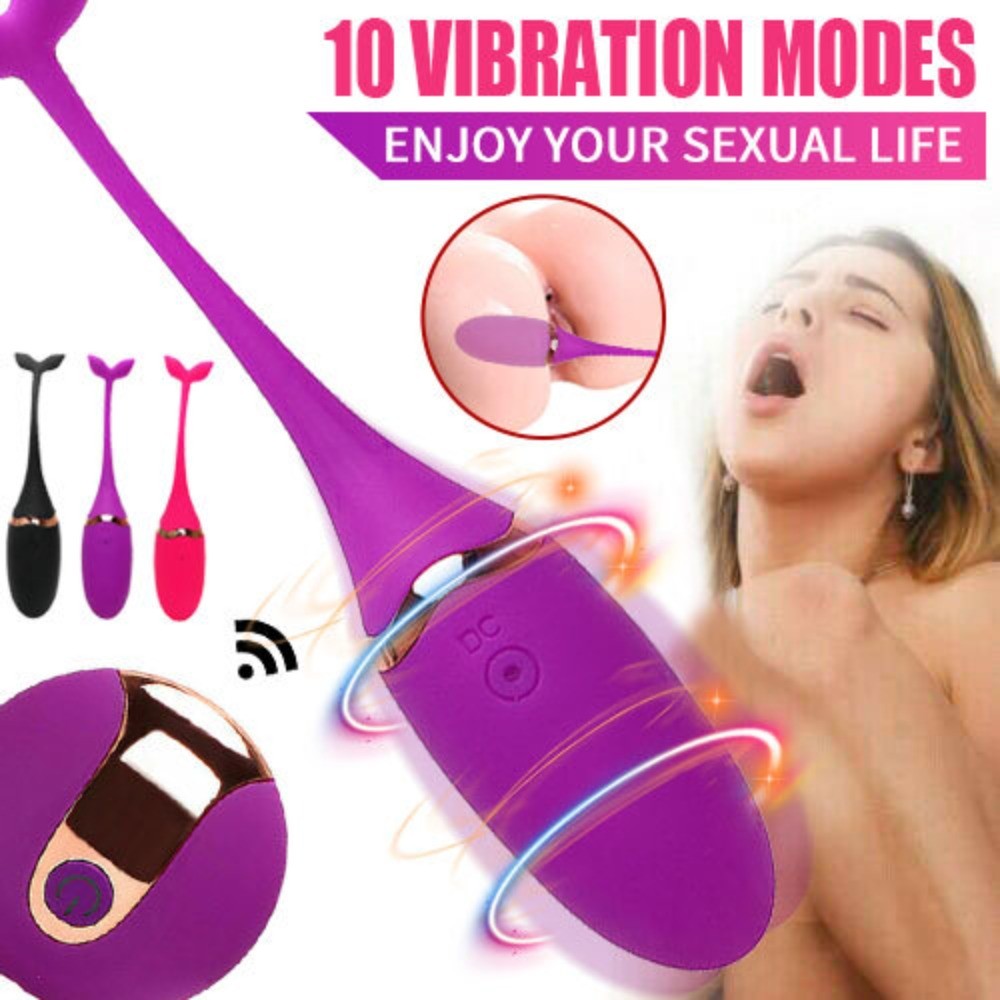 Remote-Control-Vibrating-Egg-Bullet-Vibrator-Ball-G-spot-Massager Sex-Toys Women