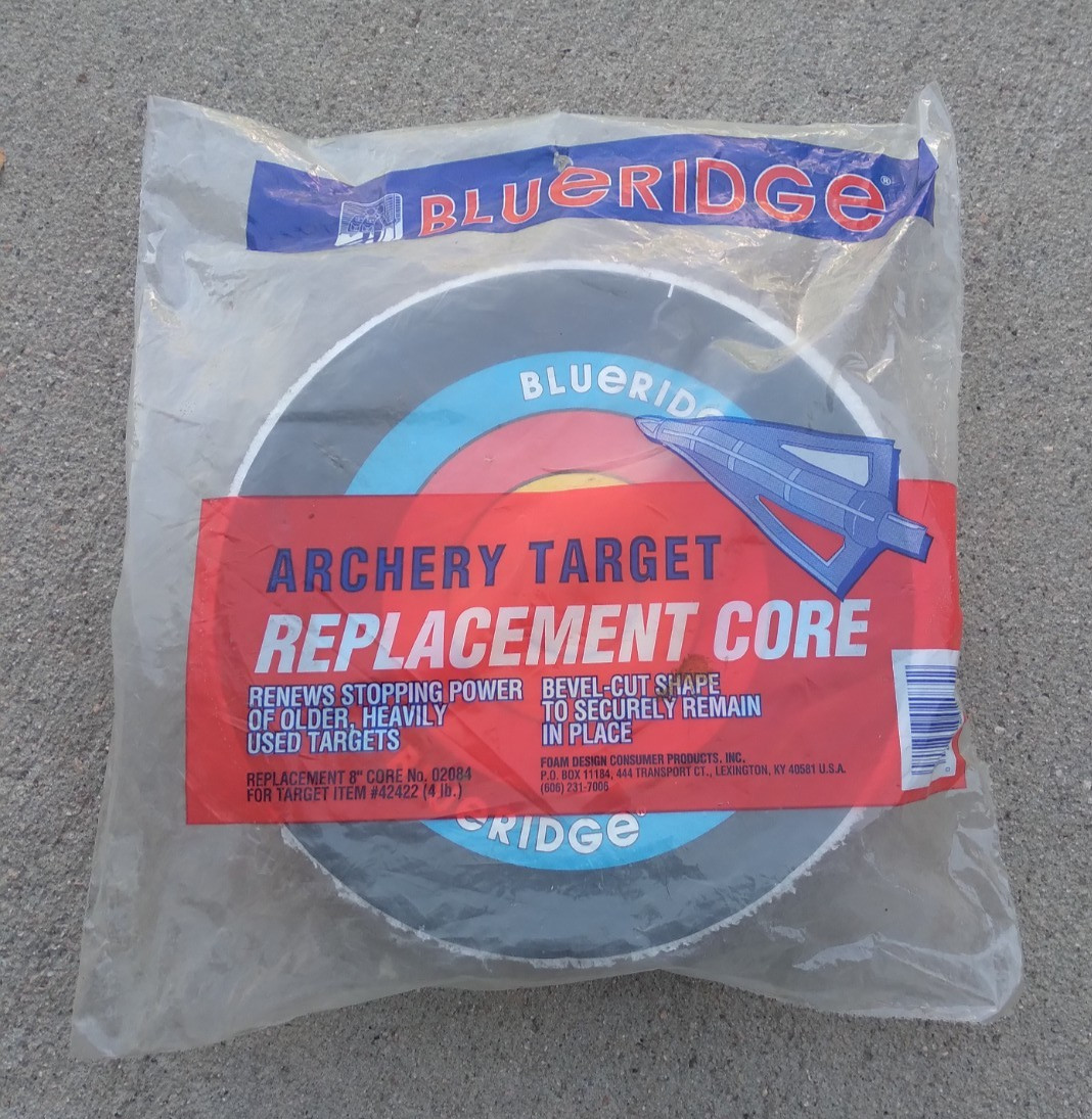 Vintage Blueridge Archery Target Replacement Core NEW