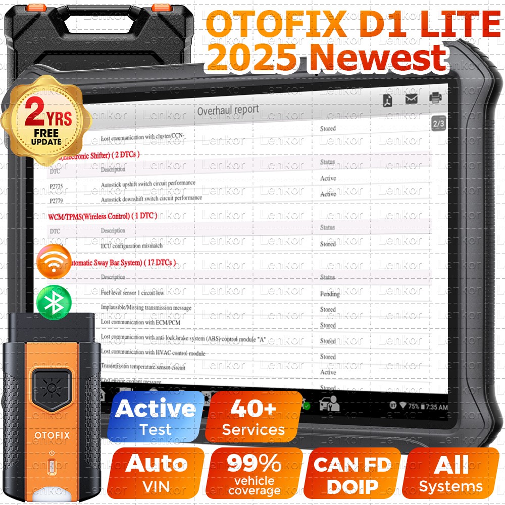 2025 OTOFIX D1 Lite Car Bidirectional Scanner Full System Diagnostic Coding Tool