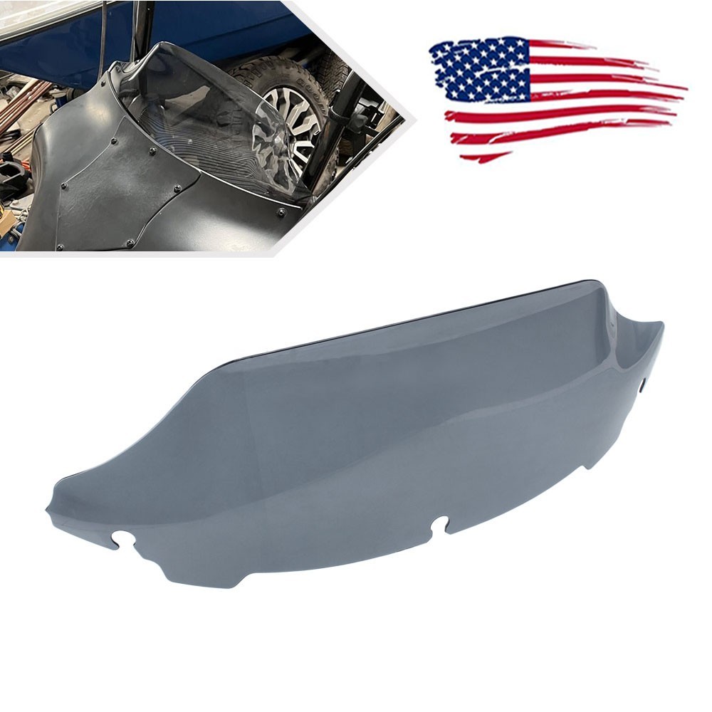 7 Inch Smoke Windscreen Fit For Harley Davidson Touring Street Glide 2014-2024