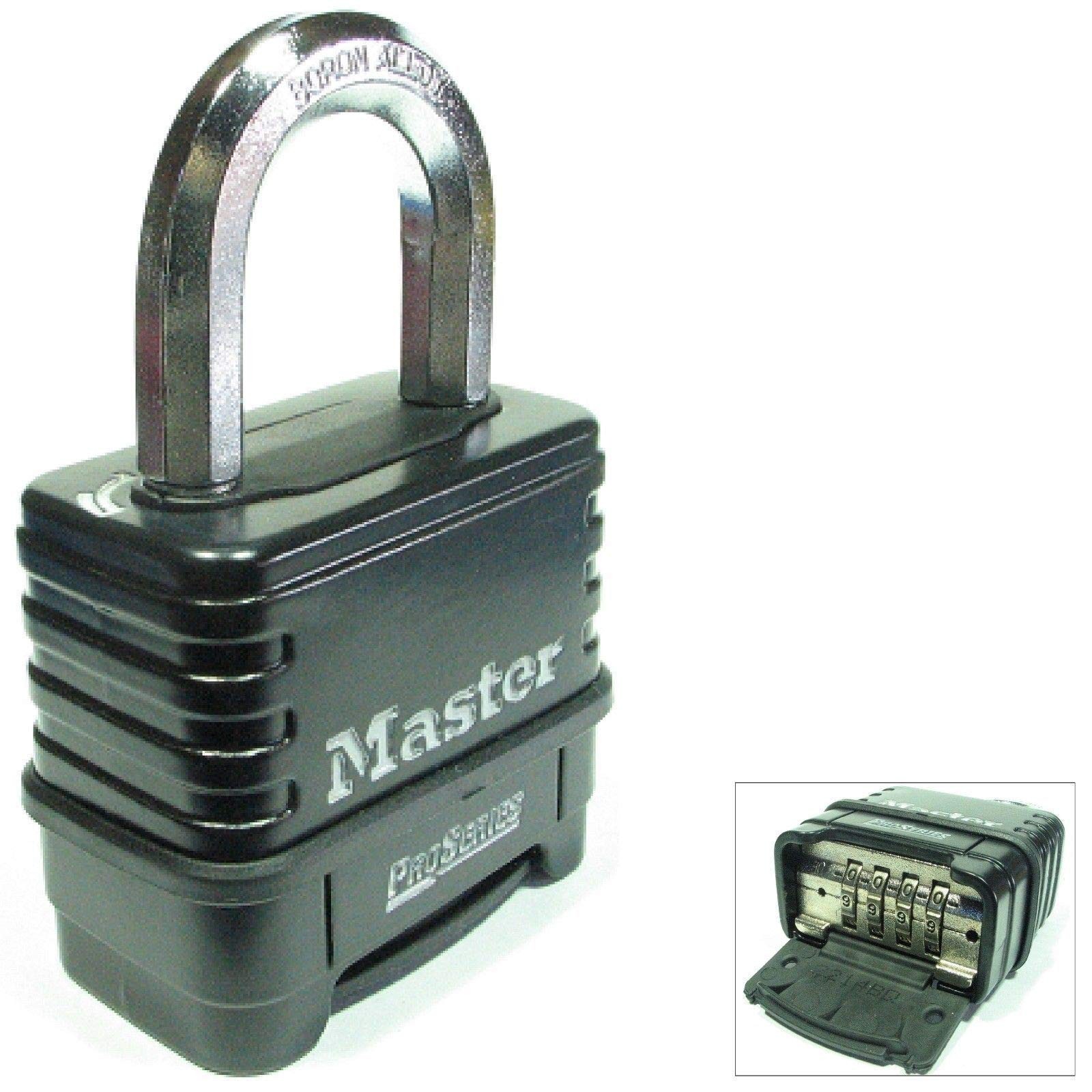 Master Lock Masterlock 1178D Combination Padlock Die Cast Body 3 Pack