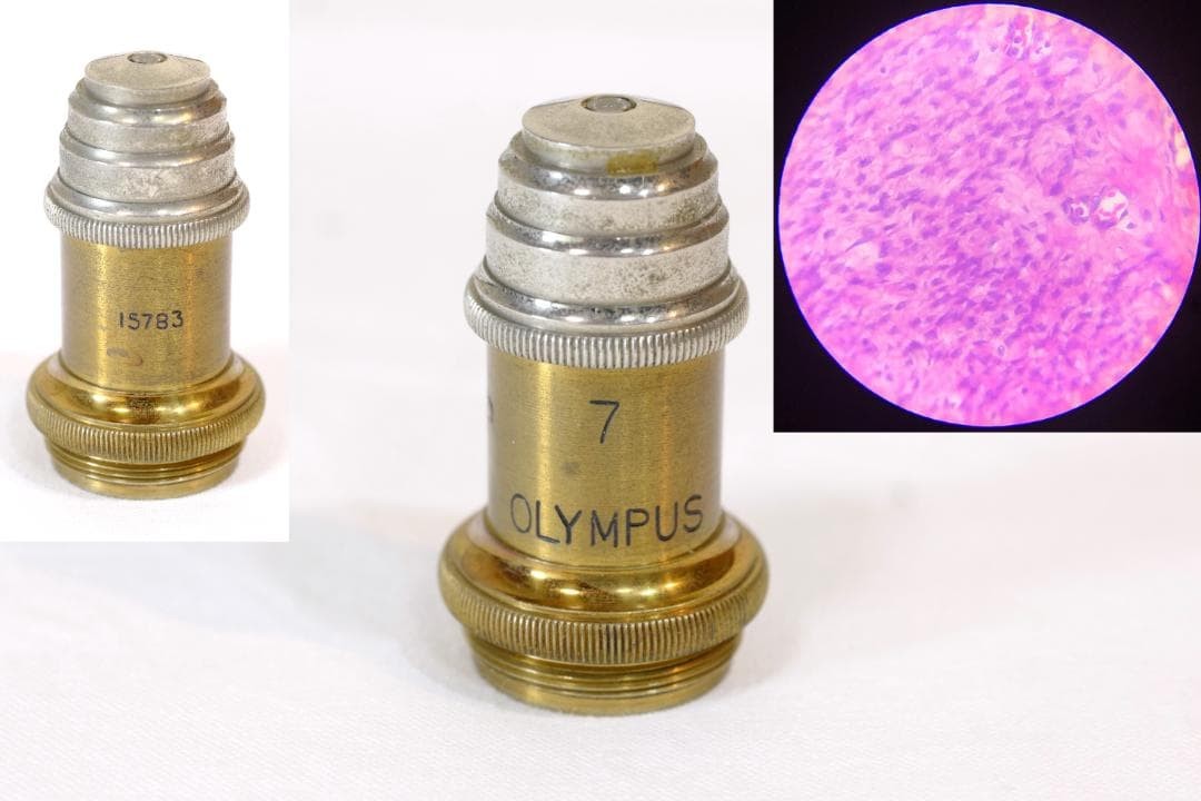 microscope antique vintage collectible Olympus' Mizuho microscope