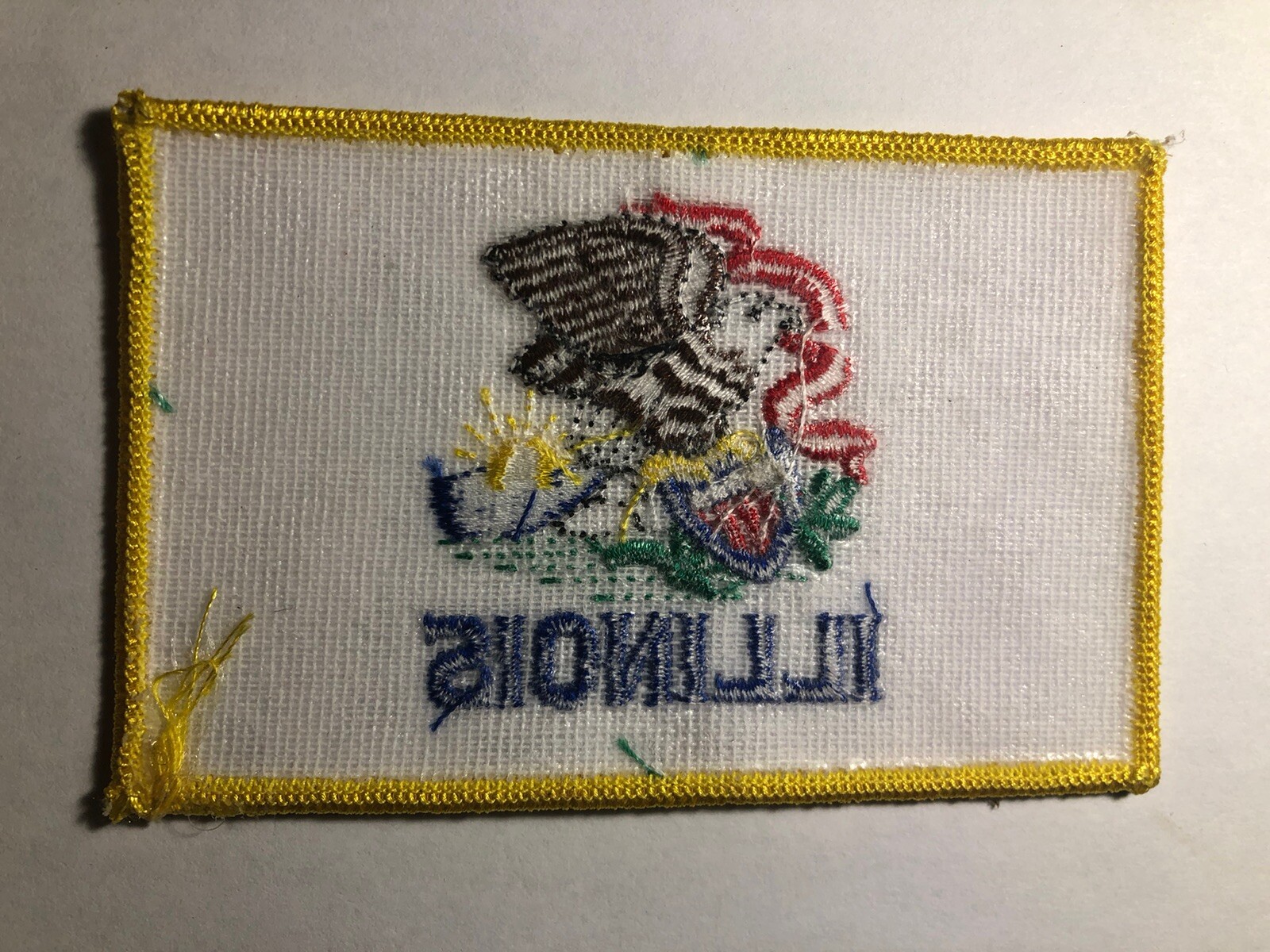 Illinois State Flag Patch