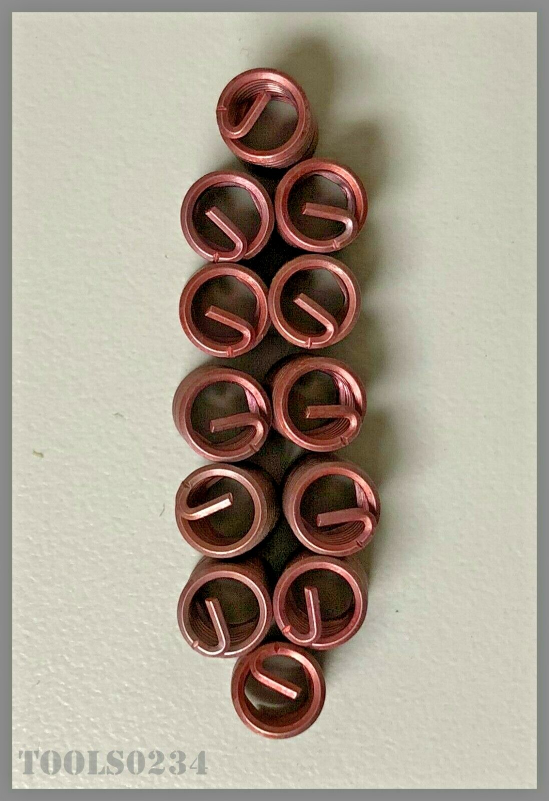 10-32 X .0380" 209-F1-0380 Locking Thread Repair Inserts LOT OF 12 MS Insert Co