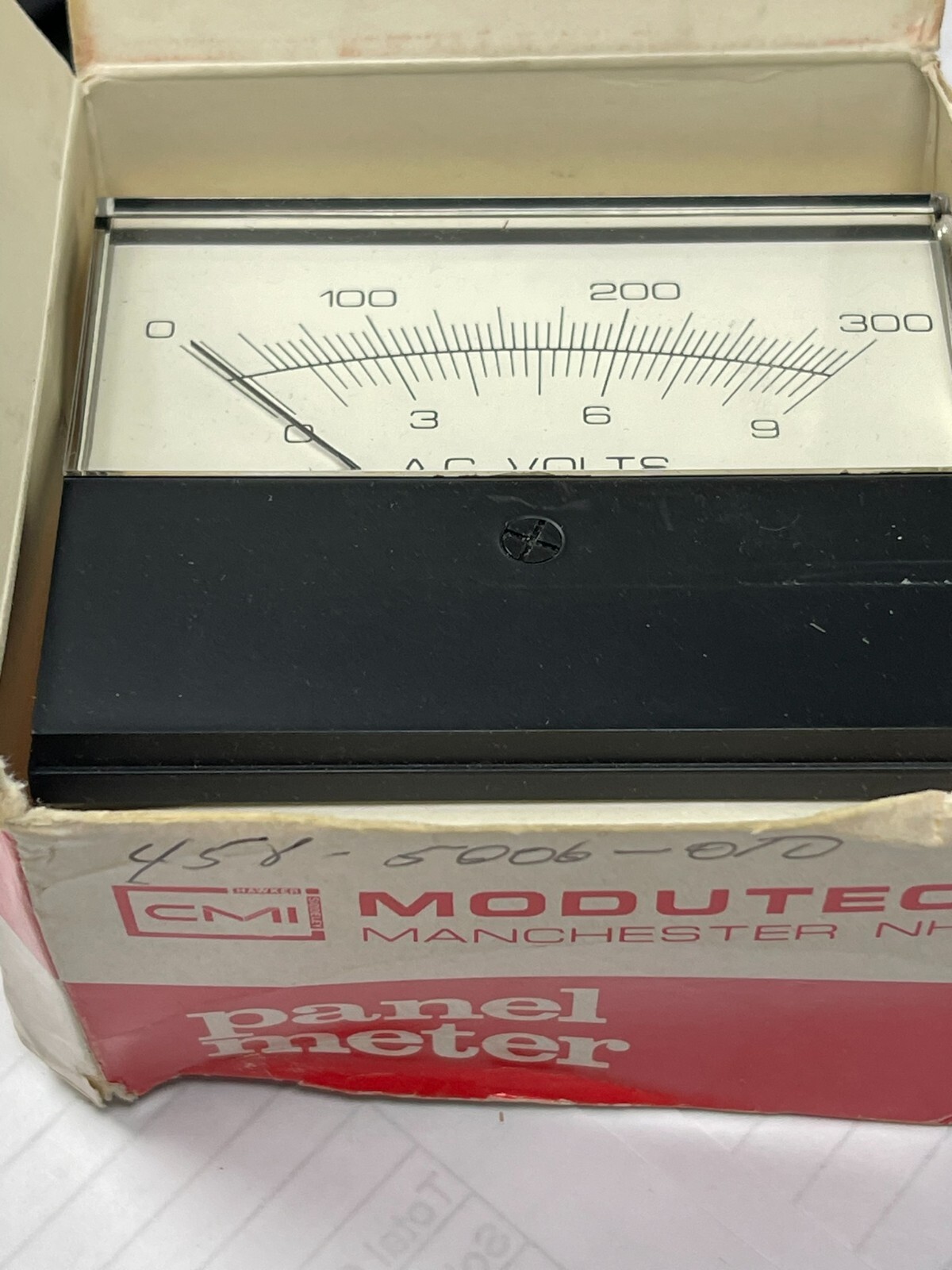 MODUTEC 9vac/300vac PANEL METER