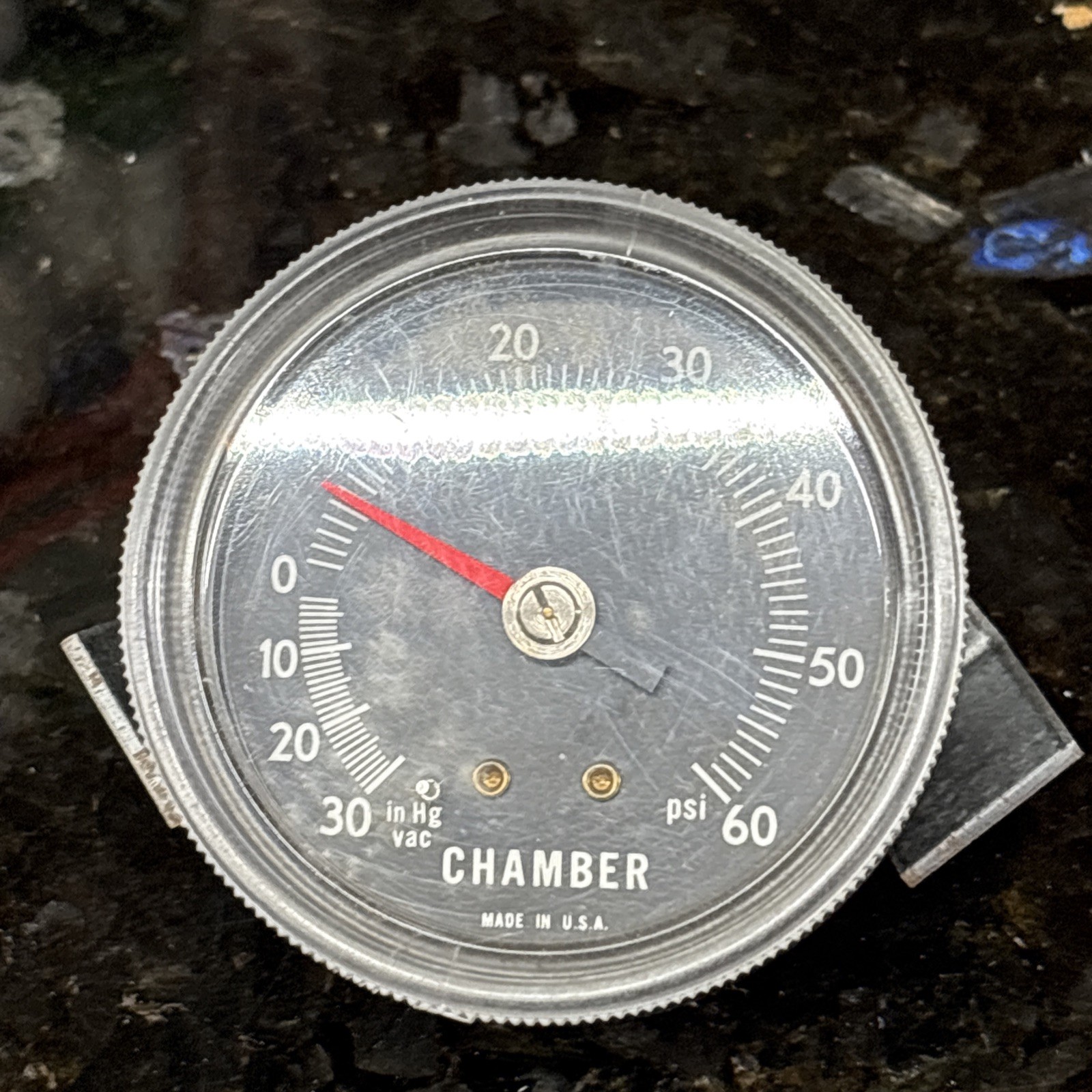 Chamber Pressure Gauge 0-60 PSI