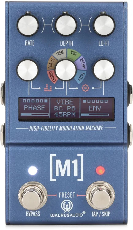 Walrus Audio Mako MKII M1 High-fidelity Modulation Machine Pedal