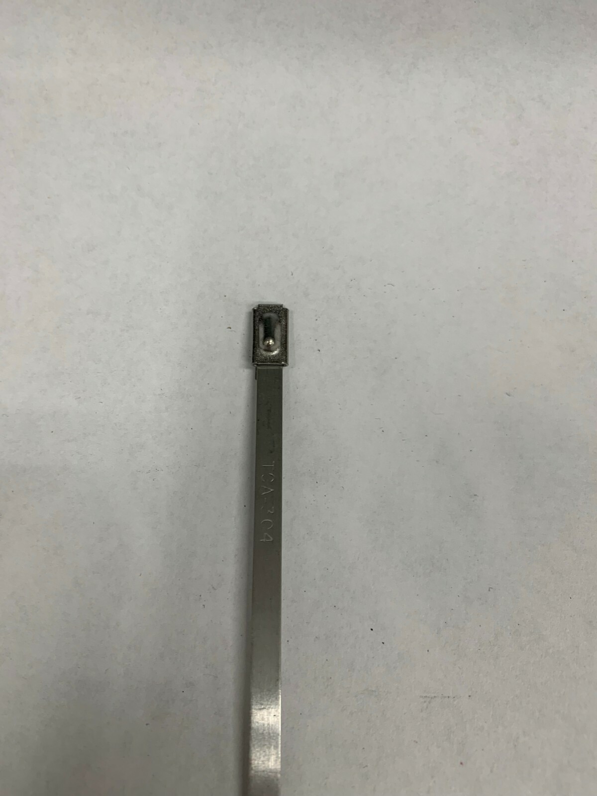 QTY/100 HellermannTyton 11-93088 Cable Tie, Metallic Silver