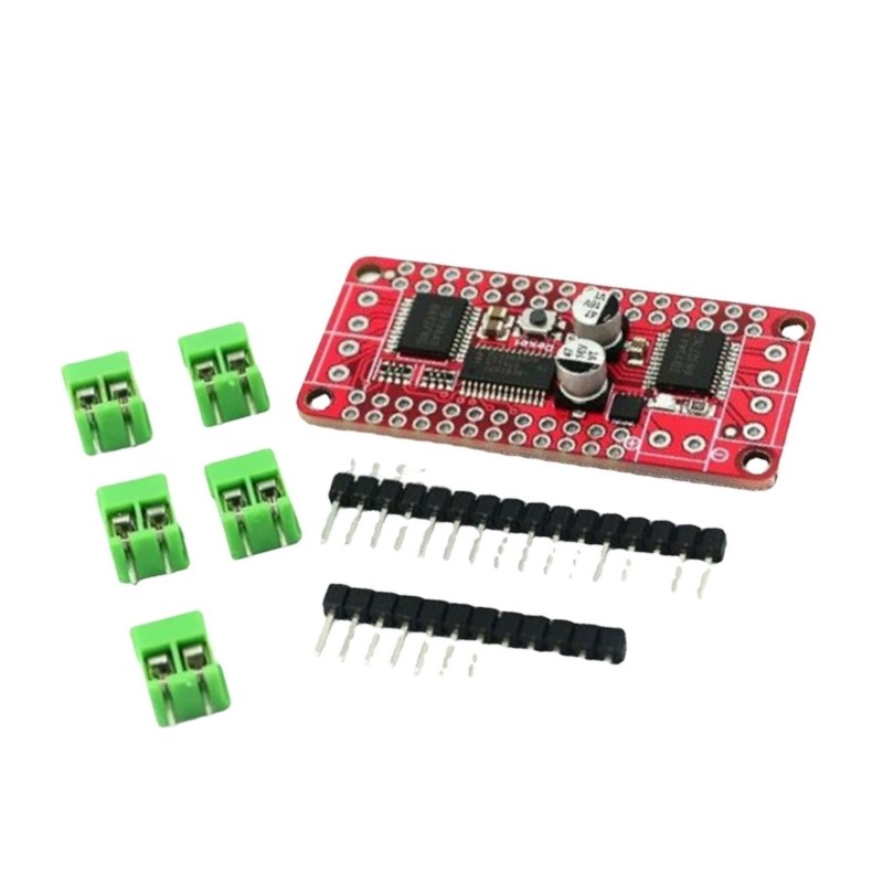 Efficient Double Motors Driver Board Utilizing TB6612 and PCA9685 Chip for DIY