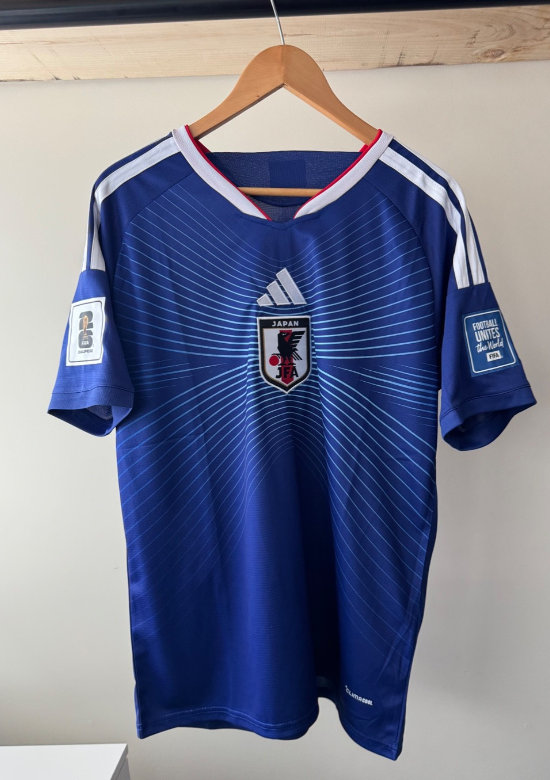Blue Soccer Jersey Size XL