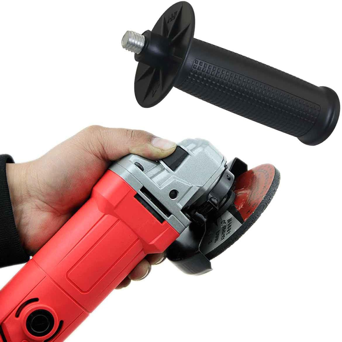 1-Pack Threaded Plastic Angle Grinder Handle 10Mm/0.4 Inch Angle Grinder Auxilia