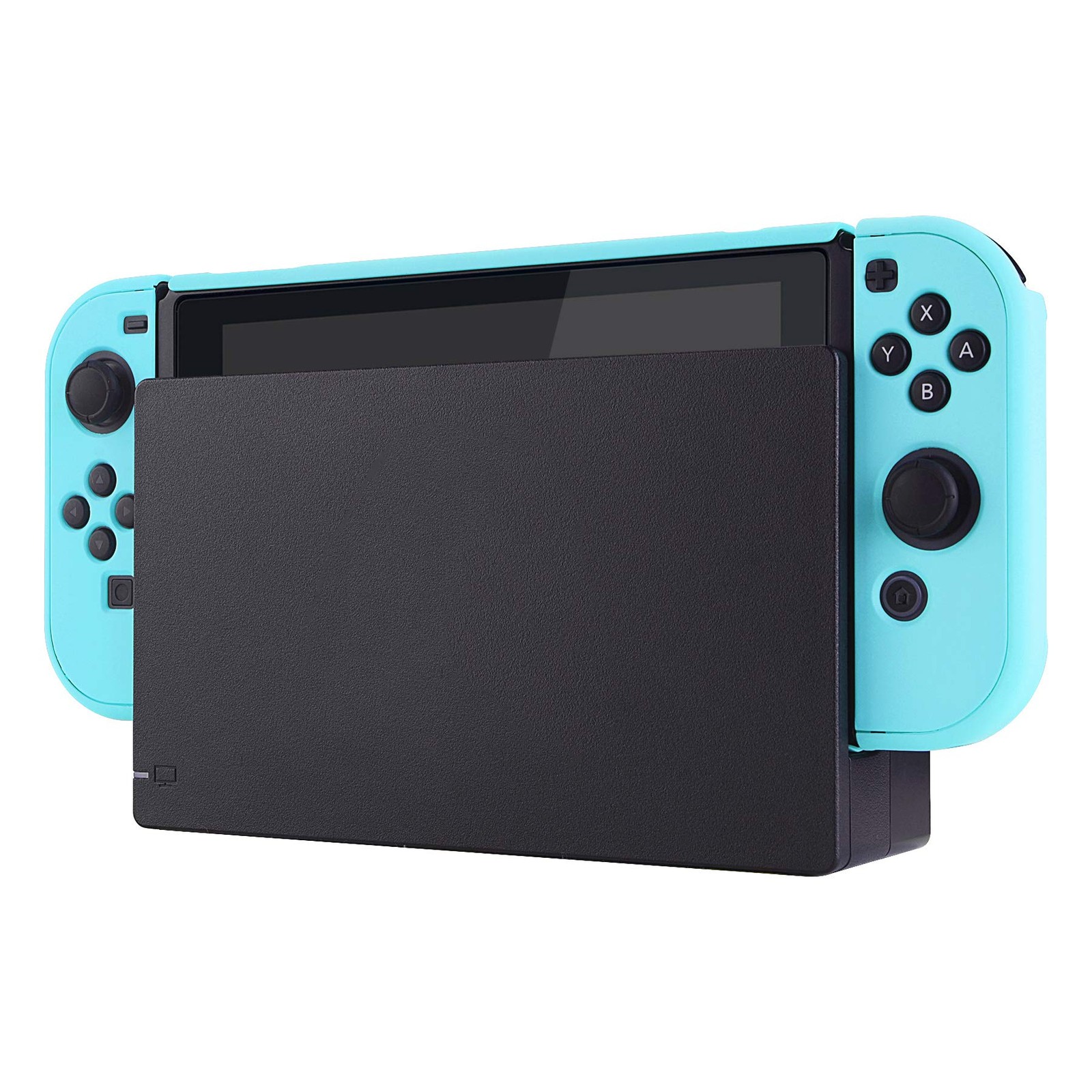 PlayVital Protective Case Protector for Switch - Hard Shell, Heaven Blue