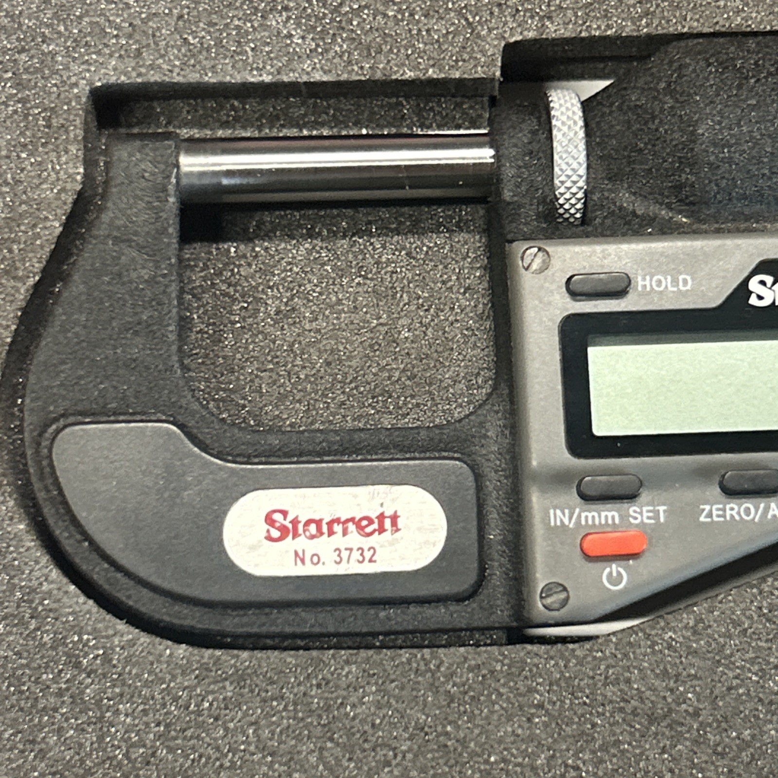 Starrett 3732XFL-1 0-1" Electronic Micrometer