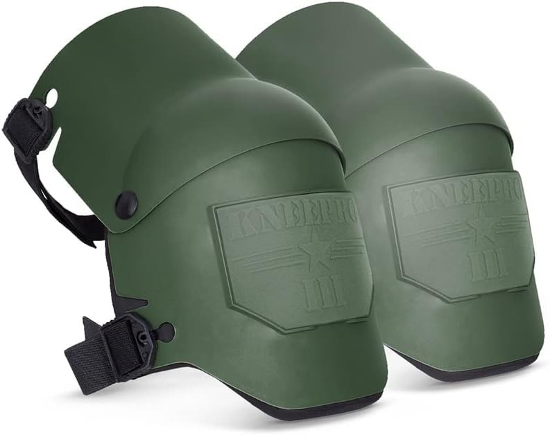 S96112 GREEN Carpenter Construction Flooring Roofing Gardening Work Knee Pads